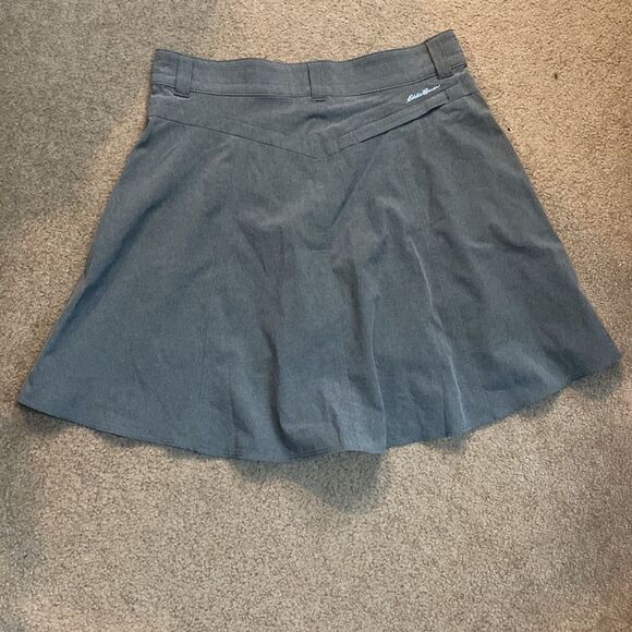 EDDIE Bauer Grey skater skort with built in‎ shorts - Picture 8 of 9